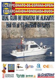 Alicante acoge el nacional de embarcacin fondeada por dos