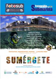 La Playa de Las Canteras se prepara para la celebracin del primer Fotosub Playa Viva, Ciudad de Mar y Culturas