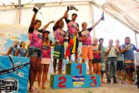 Gollito Estredo y Sarah-Quita repiten como campeones del freestyle de windsurf en Fuerteventura