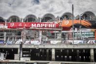 El Mapfre ya está fuera del agua en Auckland preparándose para la siguiente etapa