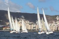 El Hauraki, Mas Nunca y Coli lideran el VIII Tofeo de Cruceros Armada Espaola en Canarias
