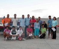 Javier Hernndez clausura un nuevo curso de la Escuela Itinerante de Vela de CajaCanarias