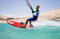 Kerneur y Magaji lideran la modalidad de slalom en el Campeonato de Fuerteventura