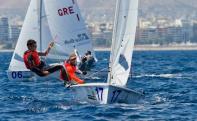 Onn Barreiros y Juan Curbelo, segundos en el Europeo de 470 en Grecia