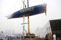 El Telefnica Azul se prepara para la regata ms larga de la Volvo Ocean Race