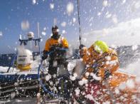 El Telefnica Azul navega rumbo a Cabo de Hornos con vientos de 30 a 35 nudos