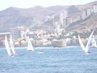 Unin San Cristbal-Puerto de La Luz, otra regata decisiva en la Vela Latina Canaria
