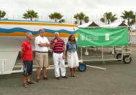 El Ayuntamiento de LPGC hace entrega de un bote a la Federacin de Vela Latina Canaria