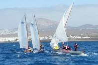 Arranca la Liga Regional de barquillos de cinco metros de Vela Latina en Lanzarote