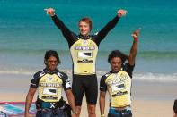 Steven Van Broeckhoven y Sarah-Quita Offringa se erigen como reyes del Freestyle en Fuerteventura
