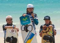 Gisela Pulido y Youri Zoon ya apuntan al ttulo en el Mundial de Fuerteventura de kiteboarding