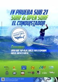 Tenerife acoge el Campeonato de Surf Open y Sub-21 El Conquistador