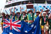 Australia gana el oro en el 2013 ISA World SUP and Paddleboard Championship
