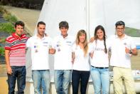 Nueve regatistas del Real Club Nutico de Gran Canaria, en el equipo preolmpico espaol de vela