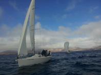 Comienza la Liga de Lanzarote de la clase J80 en aguas de Puerto Calero