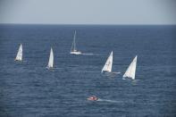 Doble jornada de vela latina en la baha de Las Palmas de Gran Canaria