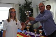 Aina Colom, vencedora en el ranking balear para el Campeonato de Espaa de Optimist