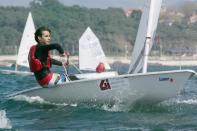 Paos al viento en la Ra de Vigo con 300 barcos en el VII Trofeo Granitos Ibricos
