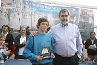 El vigus Jaime Lusquios se lleva el Trofeo Granitos Ibricos en Optimist