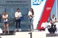 Oro para Tmara Echegoyen y Berta Betanzos en la Semana Olmpica de Kiel