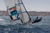 Tmara Echegoyen y Berta Betanzos, a la Medal Race desde la sptima plaza