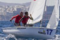 Barreiros y Curbelo logran entrar en la Medal Race del Europeo de 470 en Atenas