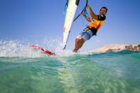 Antoine Albeau, rey del Slalom en el Campeonato del Mundo de Windsurfing de Fuerteventura