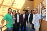 El presidente del Comit Olmpico Espaol, Alejandro Blanco, visita el CEAR de Santander