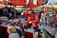 El Team Brunel gana la etapa 7 de la Volvo, seguido del Mapfre