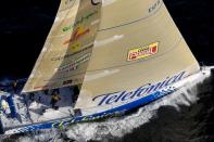 Los equipos Telefnica lideran la cuarta etapa de la Volvo Ocean Race