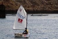 Joaqu�n Escolar, ganador de la Regata Semana Santa de Optimist C