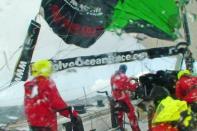 El Ericsson 4 lidera el paso por la primera meta volante de la segunda etapa de la Volvo Ocean Race