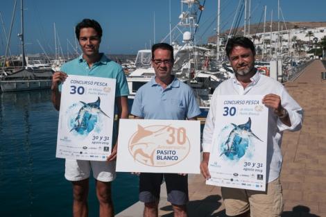 Pasito Blanco celebra la 30 edicin de su concurso de pesca de altura con unos treinta barcos inscritos